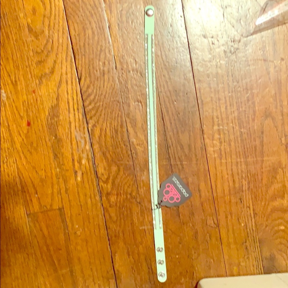 Triple mint green wrap bracelet